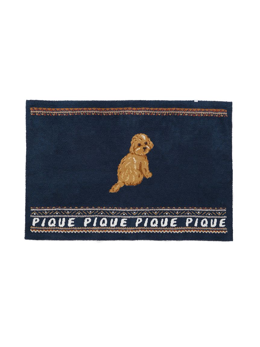 HOMME】パウダーノルディック DOGジャガードブランケット(その他