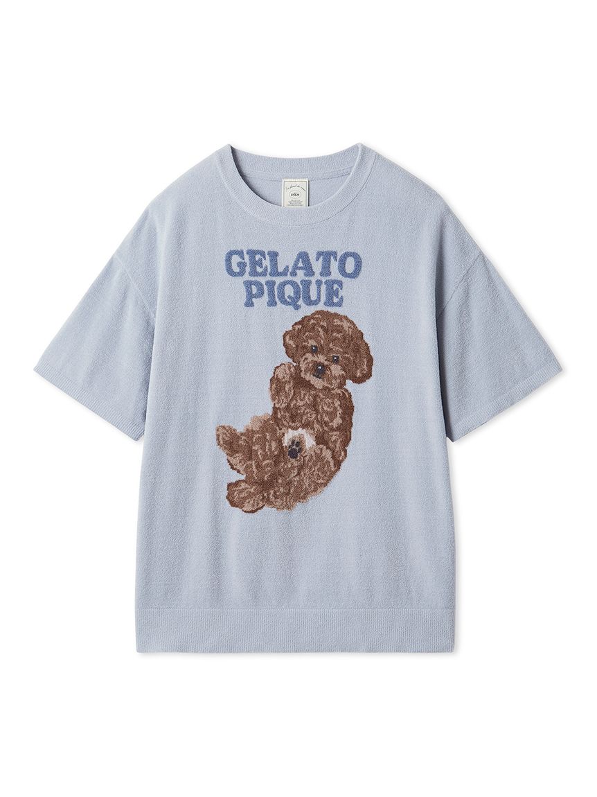 ONLINE限定カラーあり】ドッグジャガードプルオーバー(ニットプル