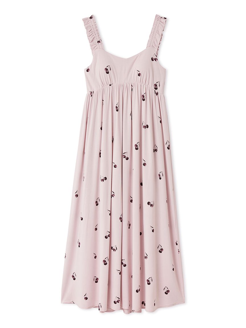 ジェラートピケ さくらんぼ ワンピース ルームウェア チェリー 新品