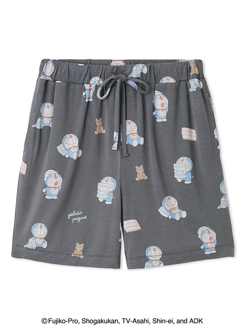 ドラえもん】【ユニセックス】おはようおやすみハーフパンツ(ボトムス