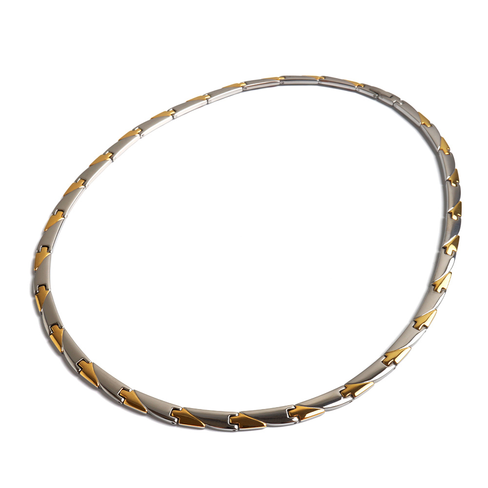 純チタン製 軽い 磁気ネックレス チタンネックレス メンズネックレス