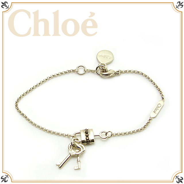Chloe クロエ アクセサリー パドロック キー 鍵 ブレスレット