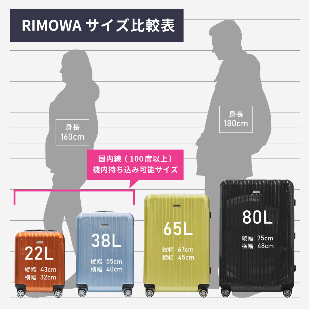 リモワ RIMOWA SALSA DELUXE スーツケース 13L 機内持ち込み キャリー