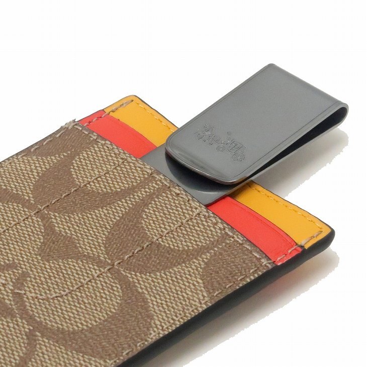 コーチ COACH 財布 メンズ マネークリップ カードケース 名刺入れ 2点