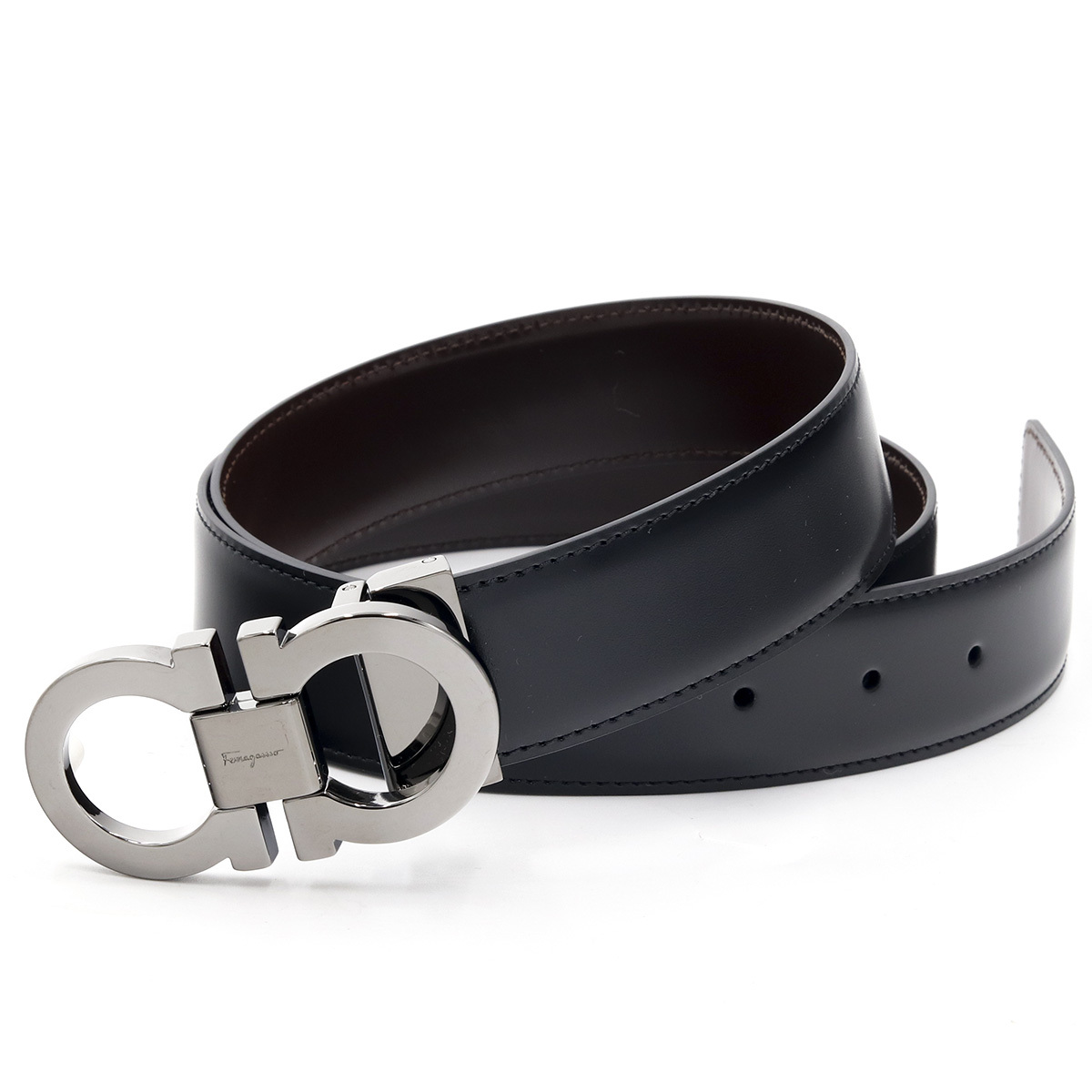 フェラガモ ベルト Ferragamo ベルト メンズ リバーシブル ガンチーニ