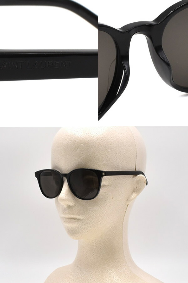 サンローラン サングラス メンズ レディース ブランド ウェリントン UV