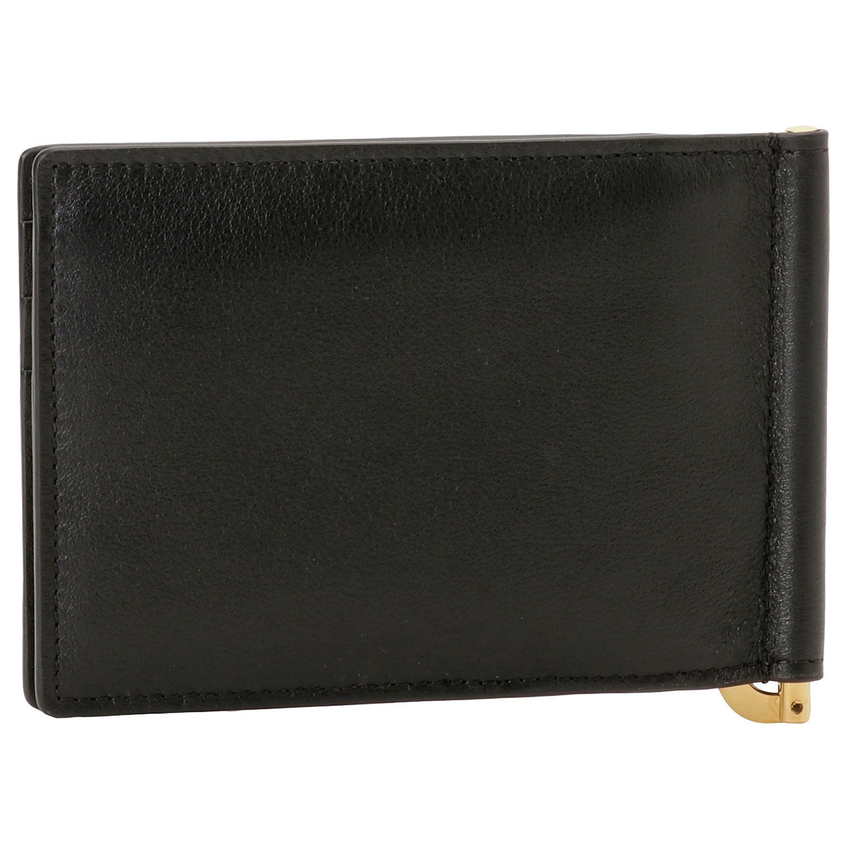 ヴェルサーチェ Versace メドゥーサ ビギー マネークリップ付 財布 二