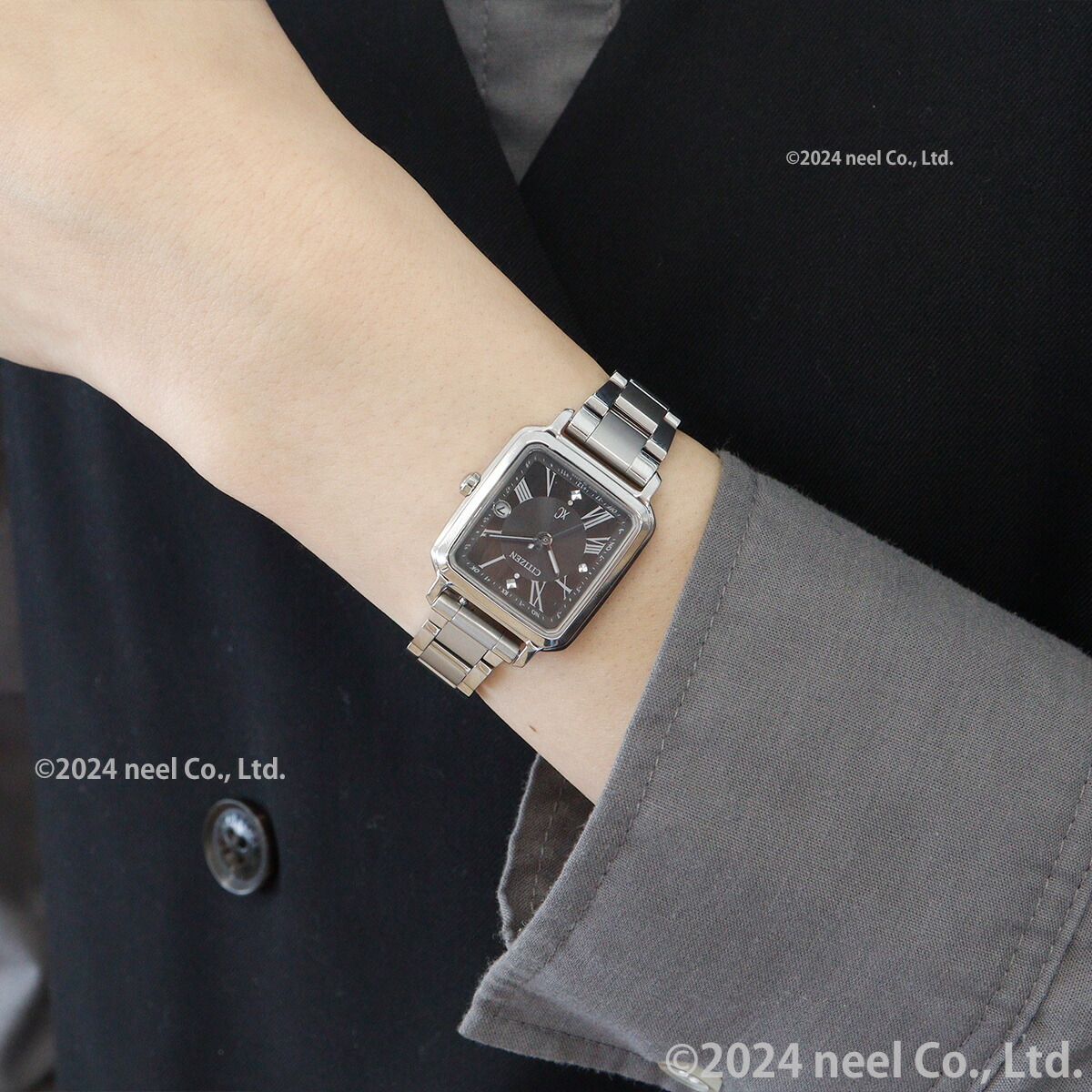 シチズン クロスシー エコドライブ 電波時計 xC ES9500-69E ティタニア