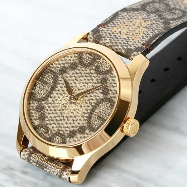 グッチ 腕時計 メンズ レディース 時計 GUCCI Gタイムレス 38mm 革