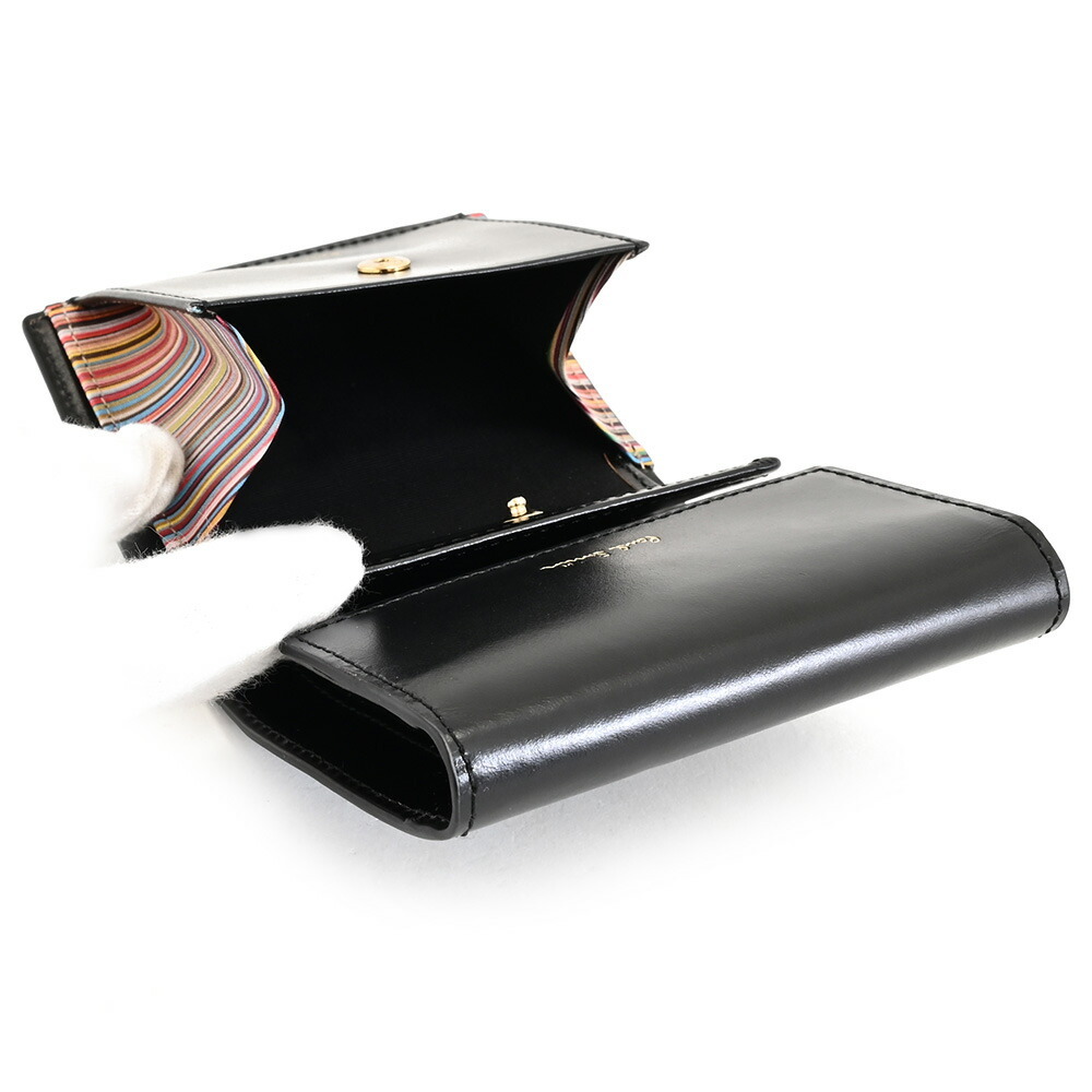 ポールスミス 財布 三つ折り財布 黒(ブラック) Paul Smith bps563-10