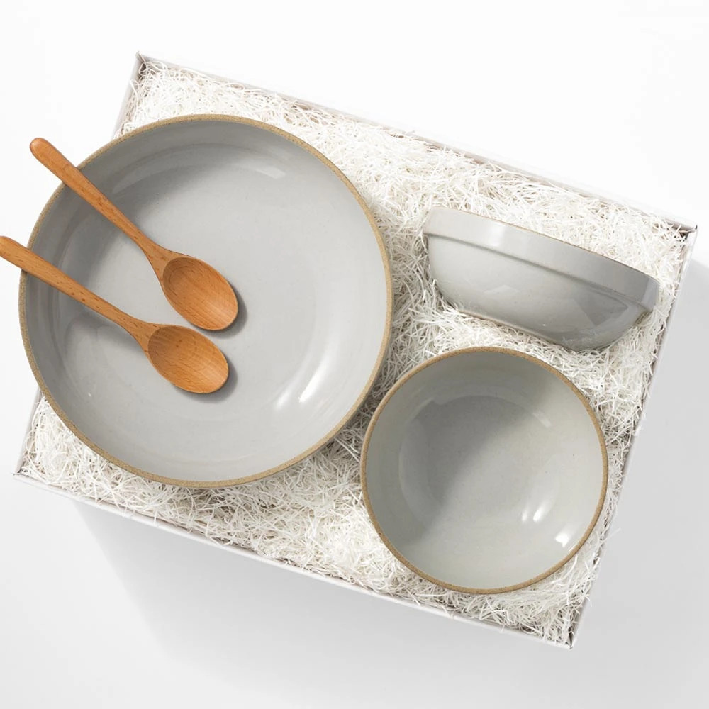 ハサミポーセリン ペア食器セット TABLE BOWL BOX / HASAMI / クリア