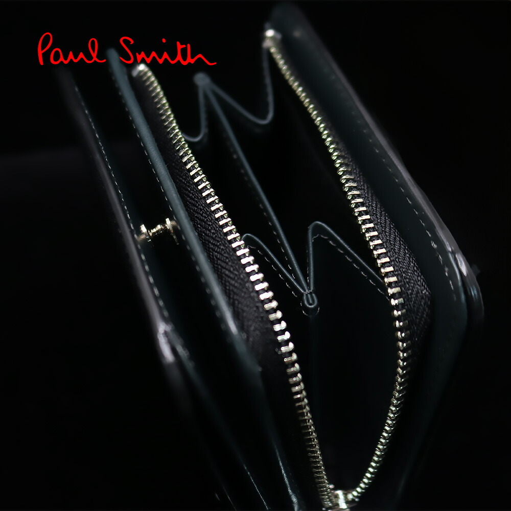 最安値に挑戦 ポールスミス 二つ折り財布 特典 正規品 無料ラッピング