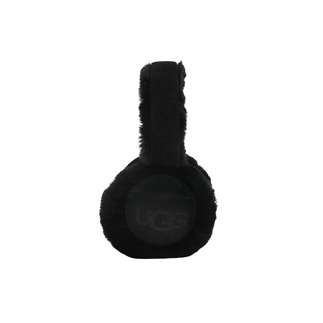 アグ UGG Sheepskin Embroidery Earmuff イヤーマフ 耳当て 20955-BLK