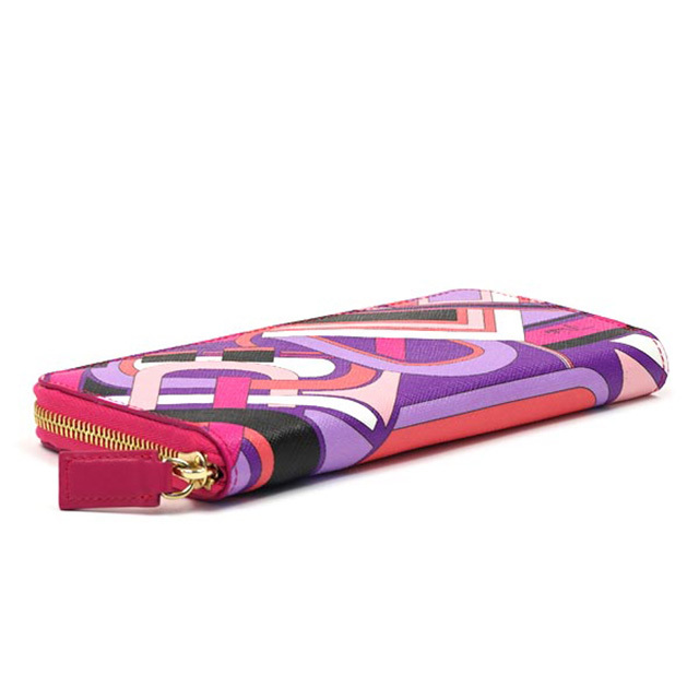 エミリオプッチ EMILIO PUCCI 長財布 レディース ピンク 新作 ブランド