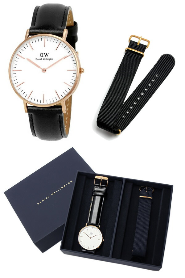 ダニエルウェリントン 腕時計 替えベルト セット Classic 40MM
