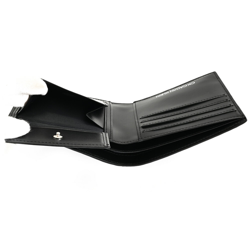 カルバンクライン 財布 二つ折り財布 紺(ネイビー) CK CALVIN KLEIN