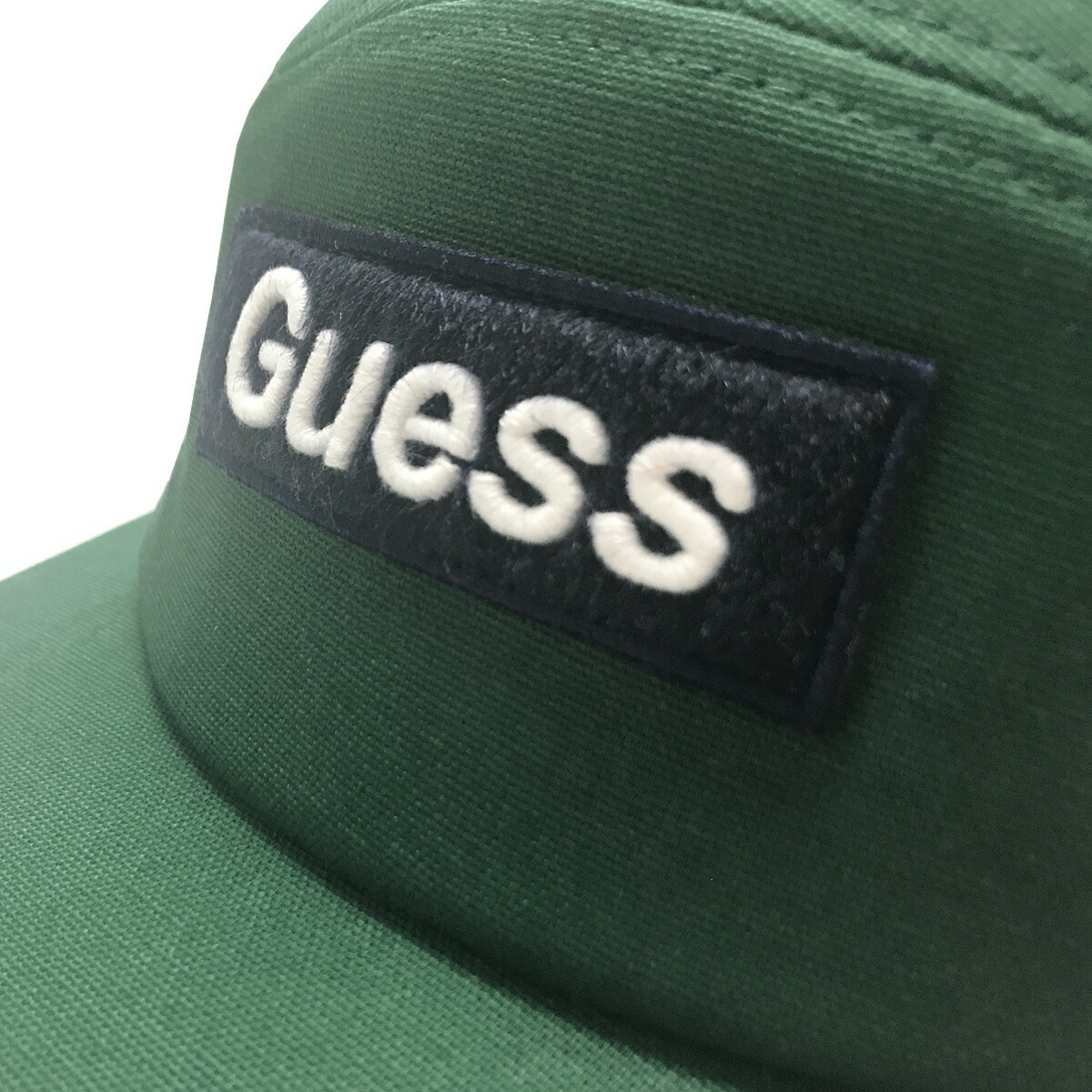 ゲス キャップ 帽子 ベースボールキャップ ダークグリーン MH3A1084