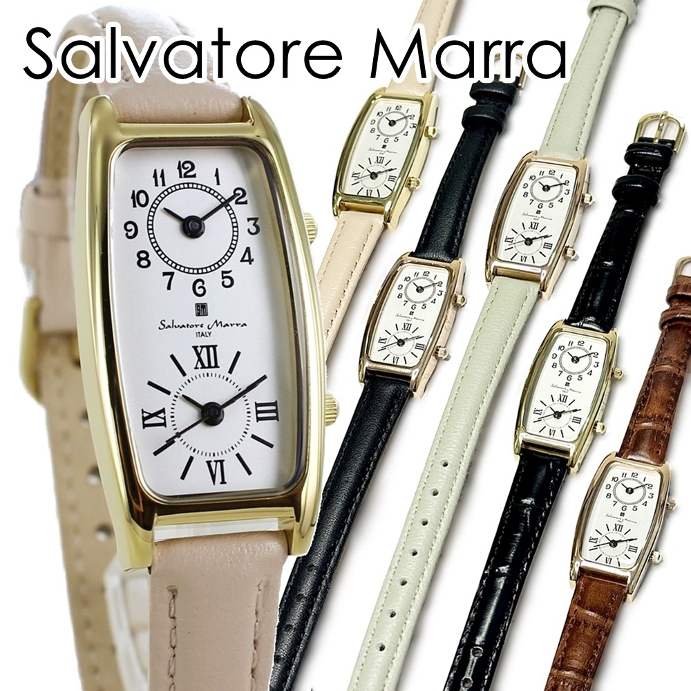 国内正規品 サルバトーレマーラ デュアルタイム 腕時計 手表