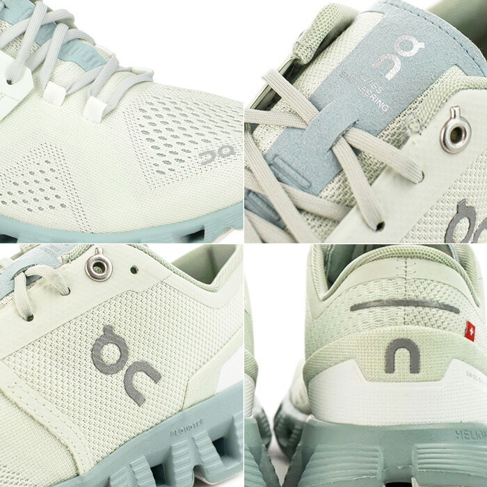 オン on スニーカー cloud x クラウドエックス レディース ホワイト