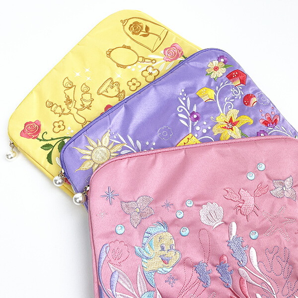 ディズニー 美女と野獣 アイコニックローズ タブレットケース