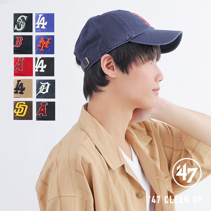 帽子 47Brand アジャスタブル キャップ プロスポーツリーグ ボストン