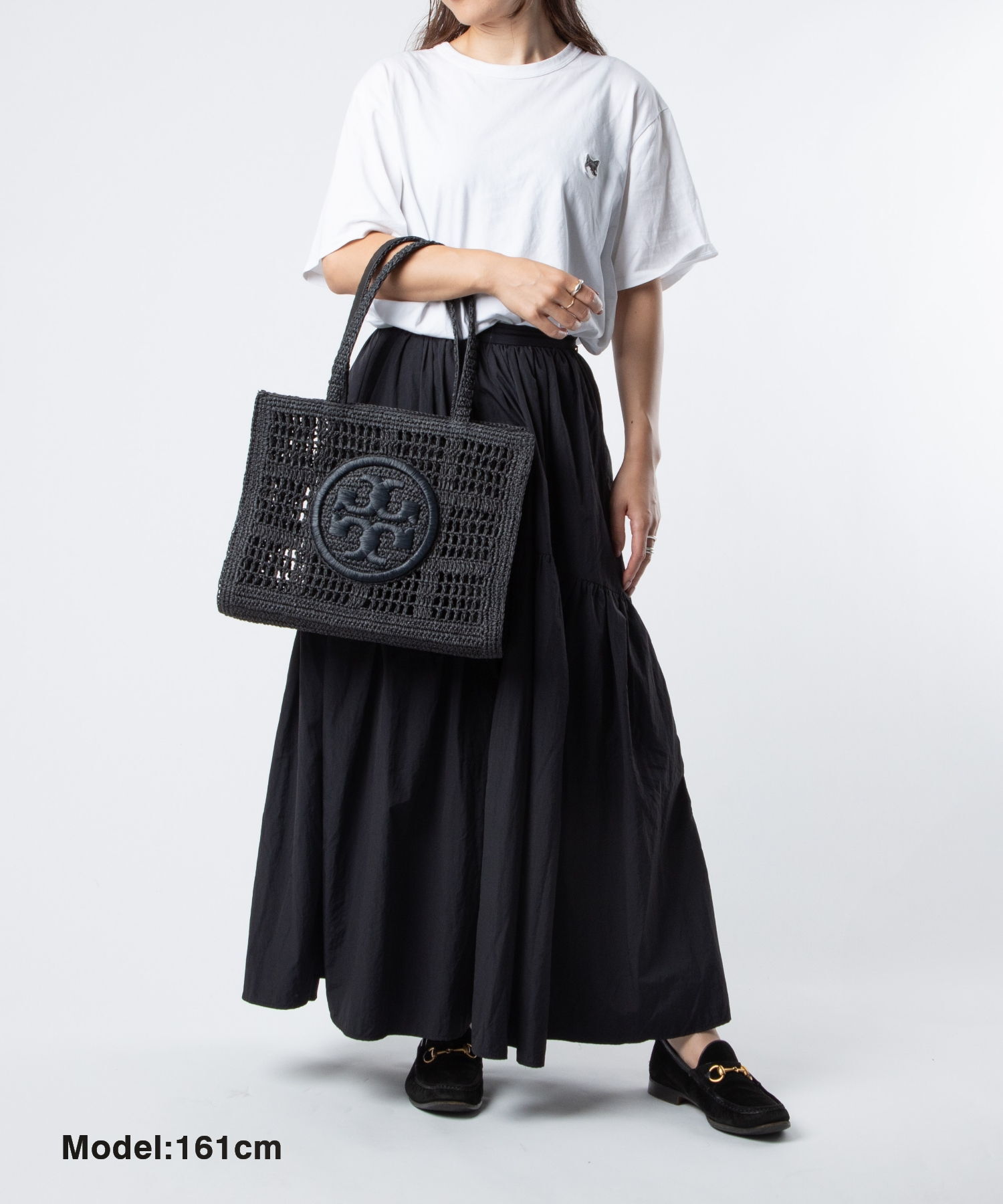 トリーバーチ TORY BURCH 158040 トートバッグ Ella Hand-Crocheted