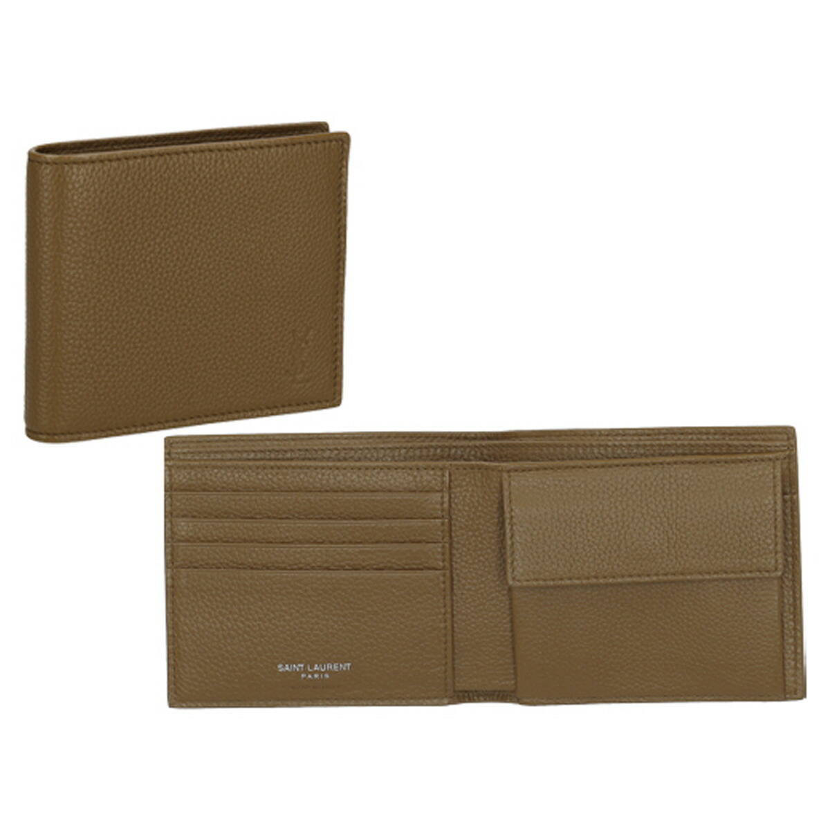 サンローラン SAINT LAURENT 財布 二つ折り財布 折りたたみ財布 小銭