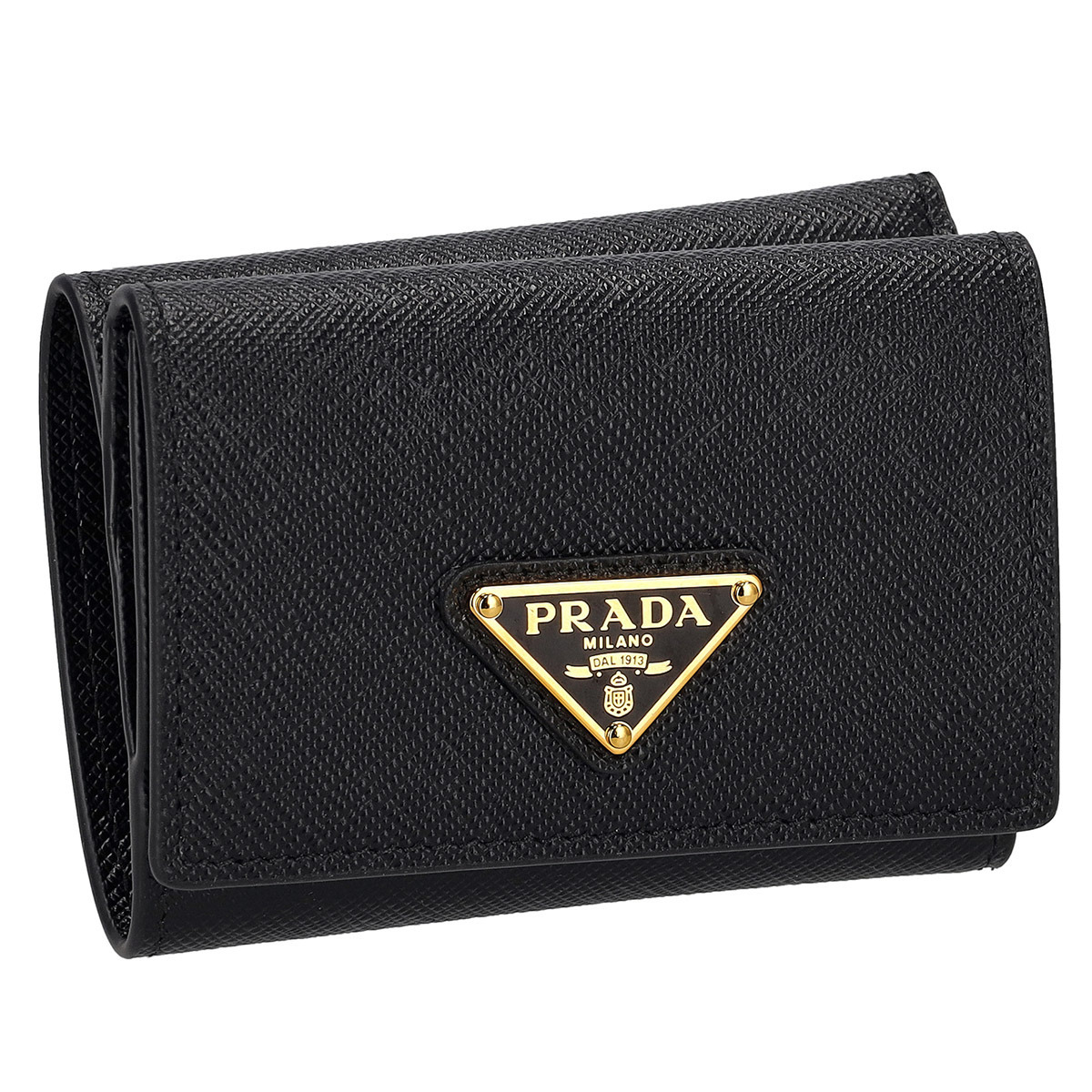 プラダ PRADA 財布 三つ折り財布 小銭入れ付き ミニ財布 サフィアーノ