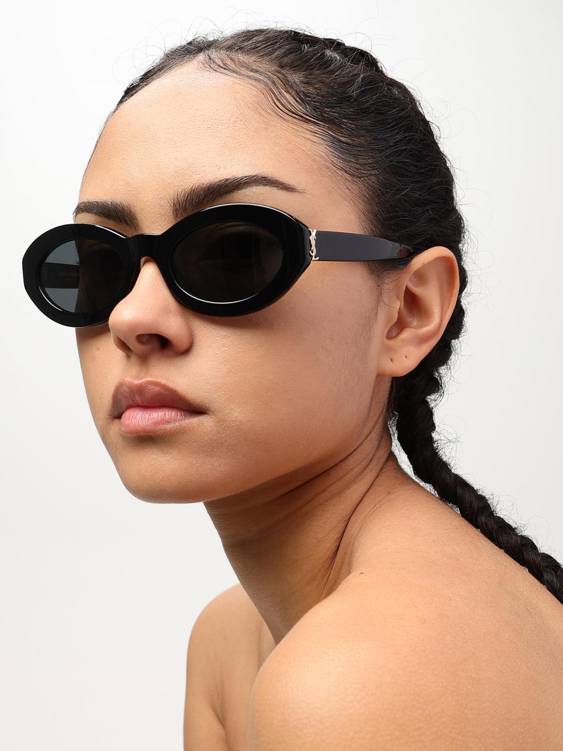 Saint Laurent Sunglasses woman - Black | SLM136 | GIGLIO.COM