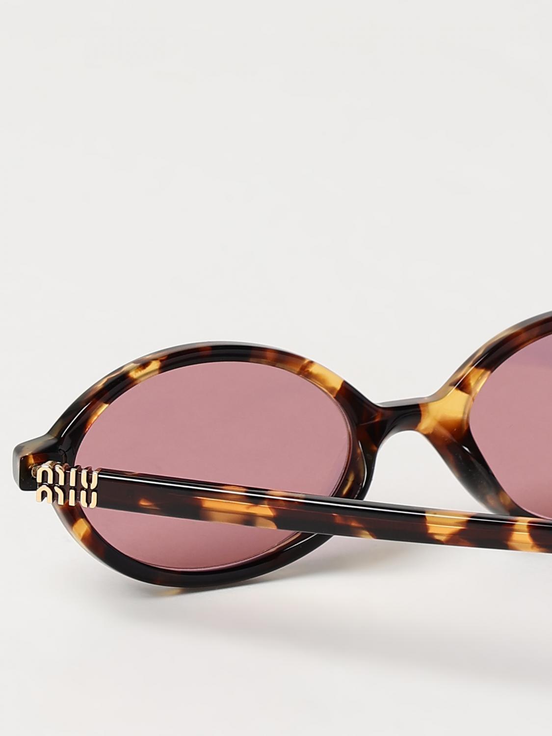 Miu Miu サングラス レディース - ブラウン | 04ZS | GIGLIO.COM