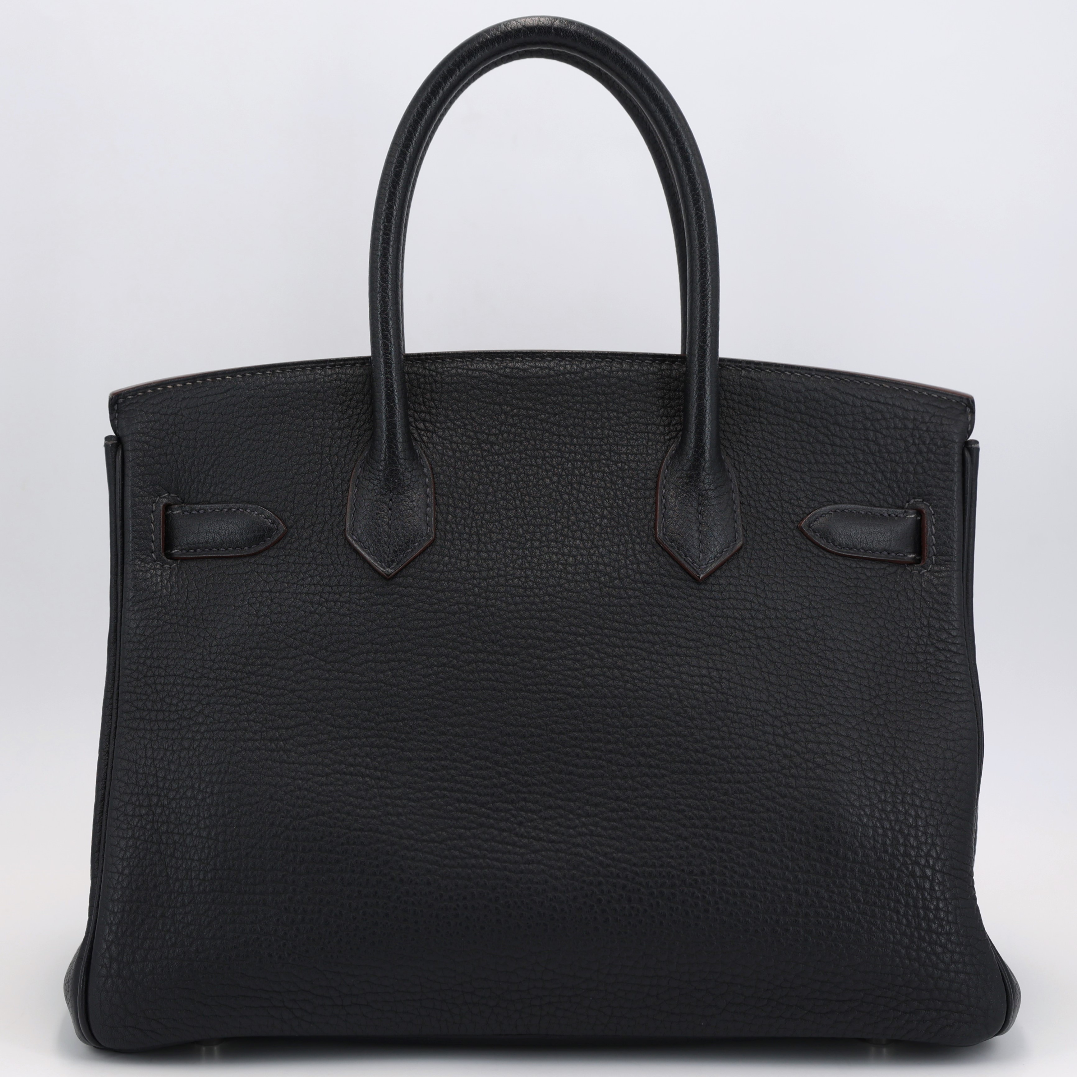 ランク A HERMÈS エルメス バーキン30 クラブ フォーブ ブルー