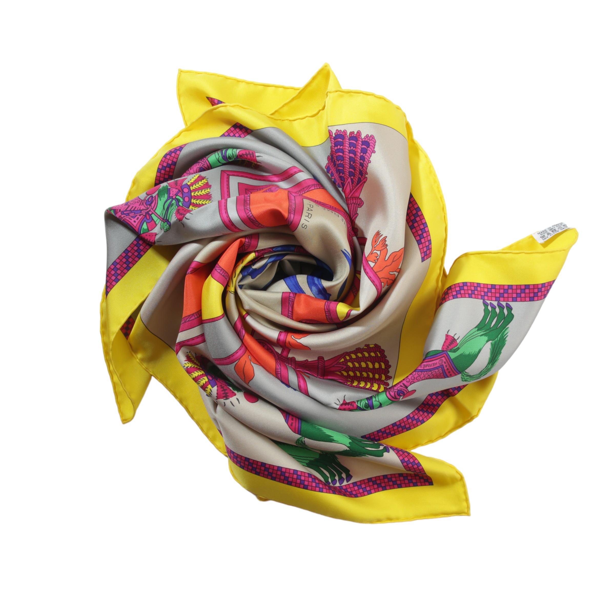 ランク SA HERMÈS エルメス カレ90 フランス初代帝国のハーネス