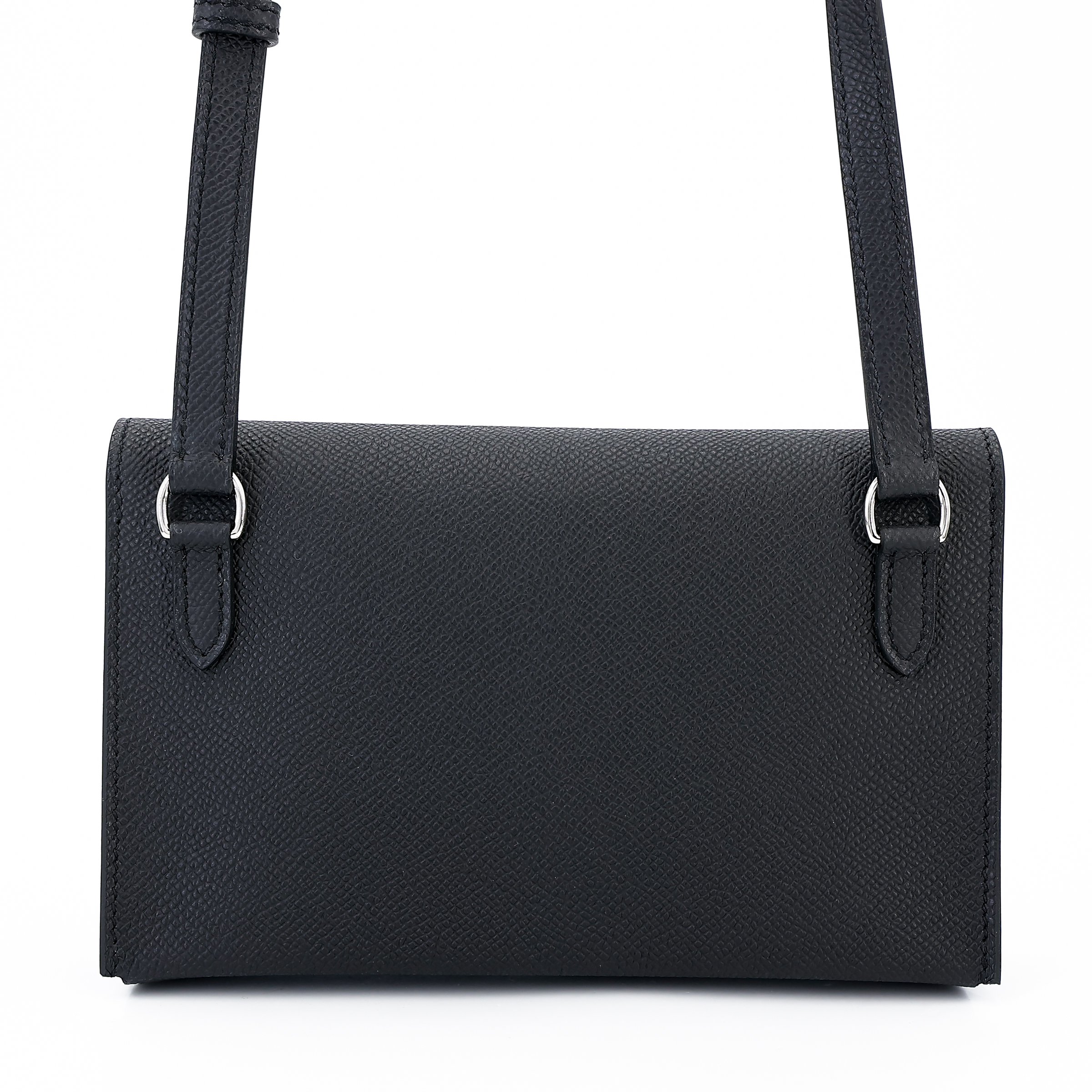 ランク N 新品 HERMÈS エルメス エルメスナップ ウォレット ブラック