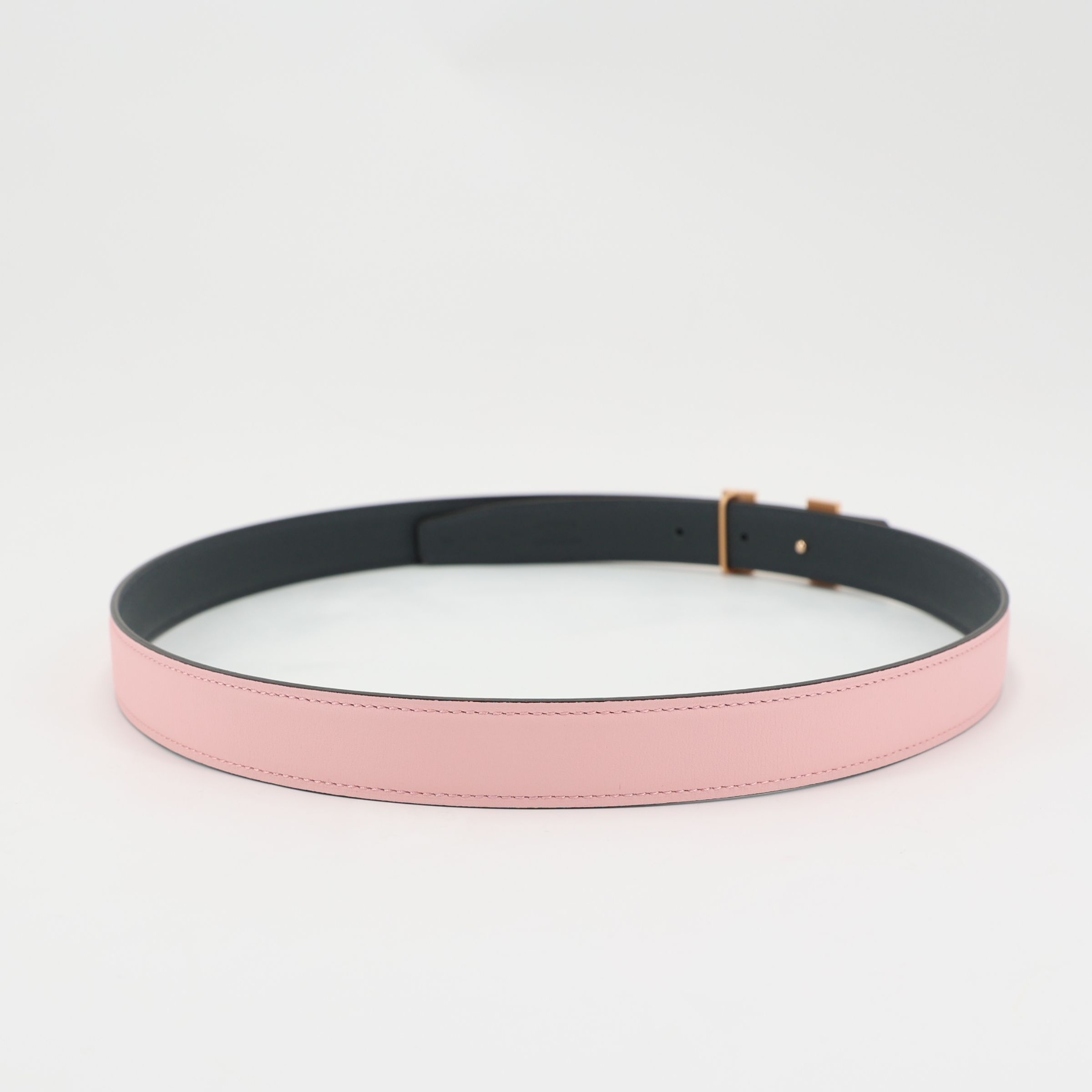 ランク N 新品 HERMÈS エルメス Hベルト グリミスティ (H0) ローズ