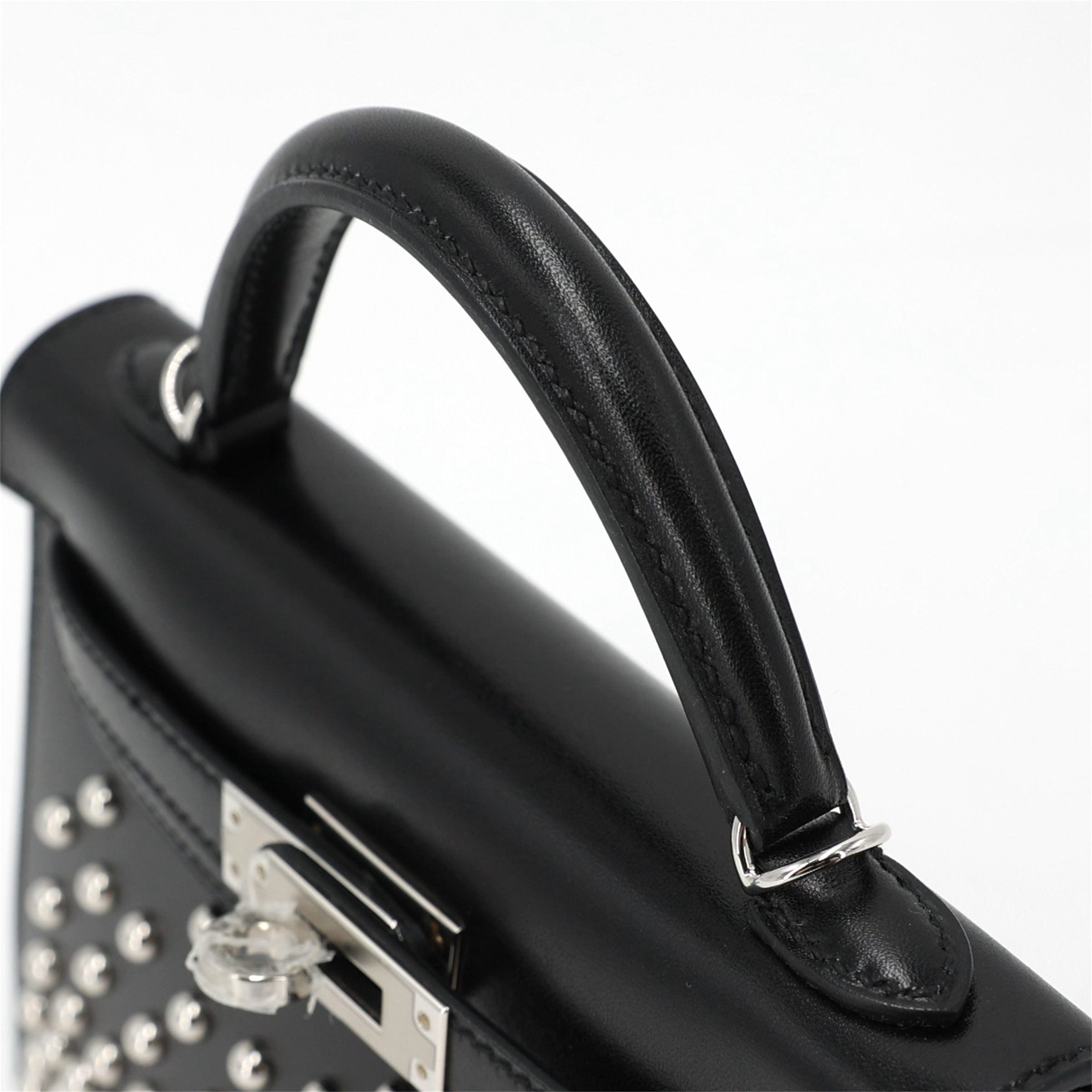 ランク N 新品 HERMÈS エルメス 限定品 ミニケリー2 クルーテ ブラック