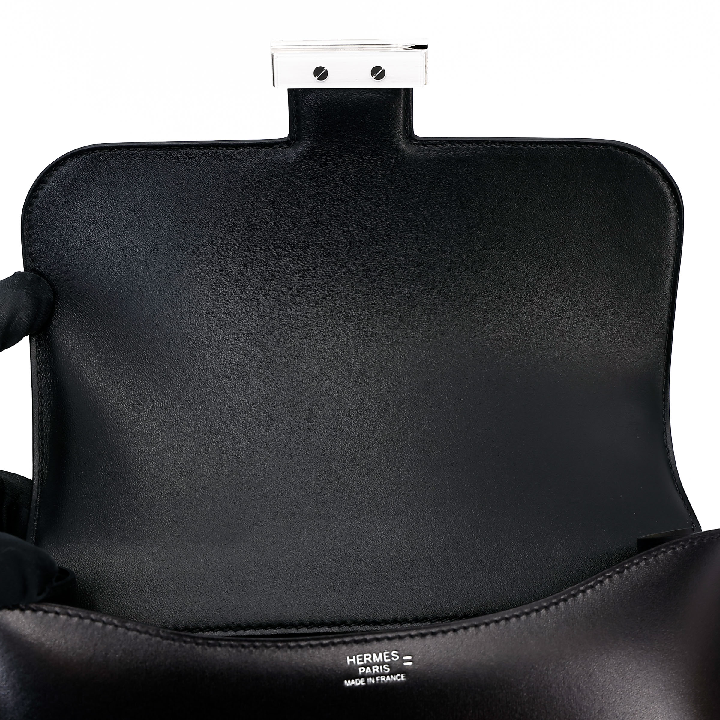 Brand New ( Rank N ) HERMÈS Constance 24 Noir (89) Vert Vertigo