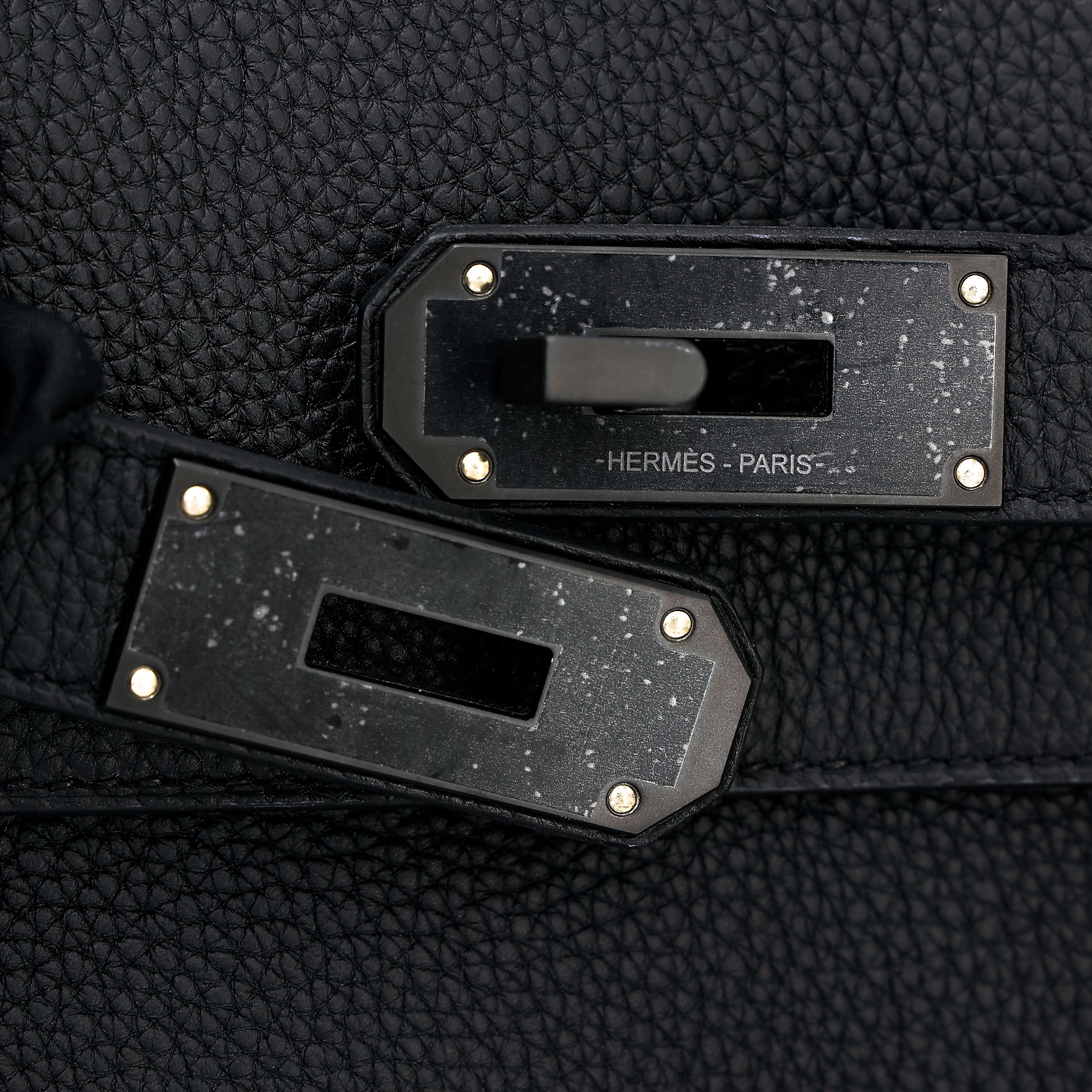 Brand New ( Rank N ) HERMÈS Limited Edition Hac a Dos PM So Black