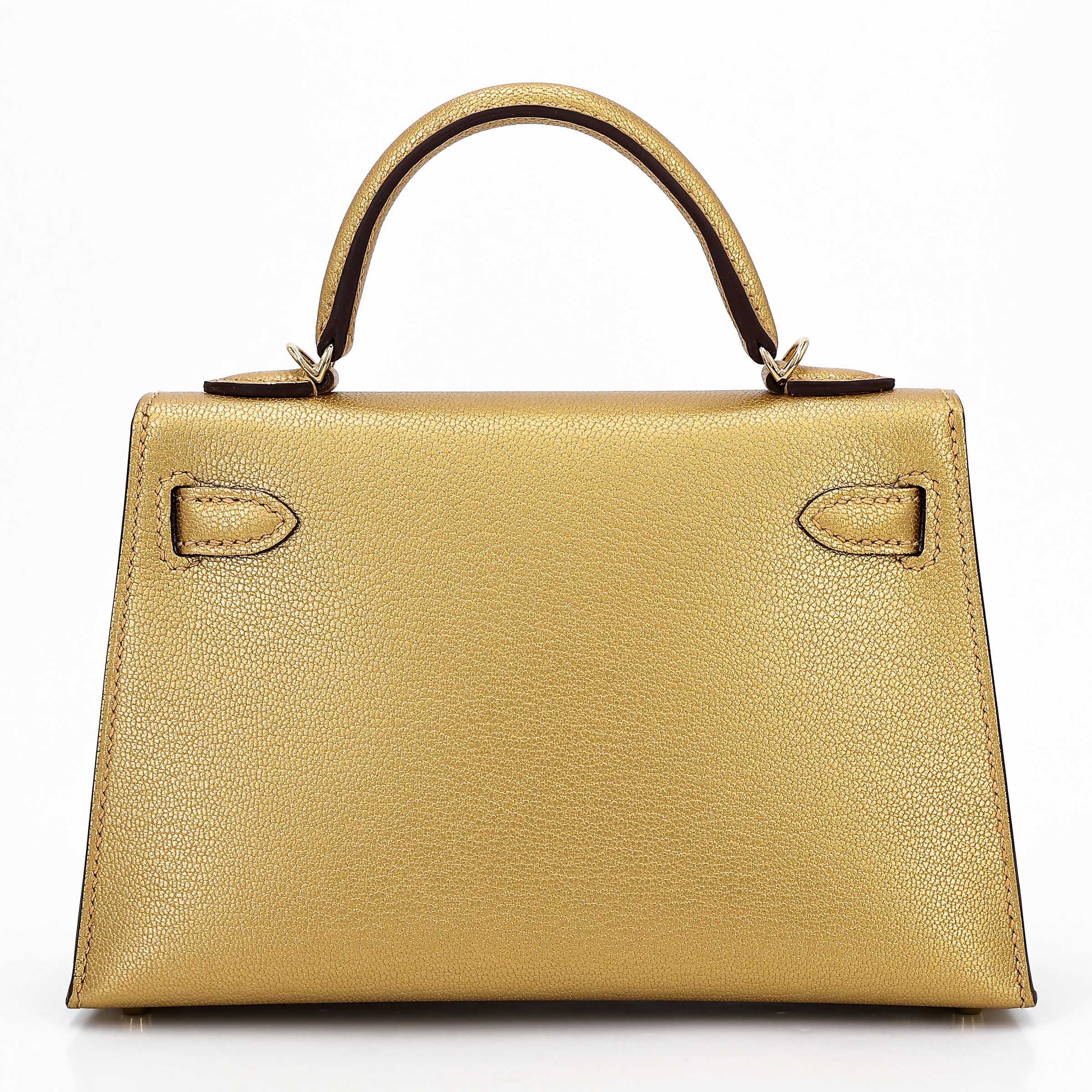 ランク N 新品 HERMÈS エルメス ミニケリー2 ドレ (Y9) シェーブル