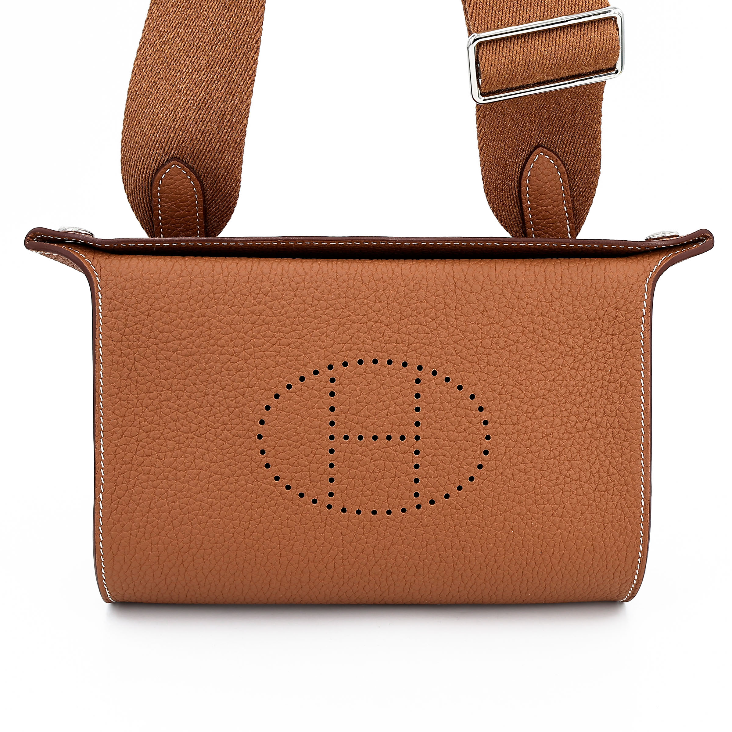 ランク SA HERMÈS エルメス ヴィドポッシュ ゴールド (37) トゴ