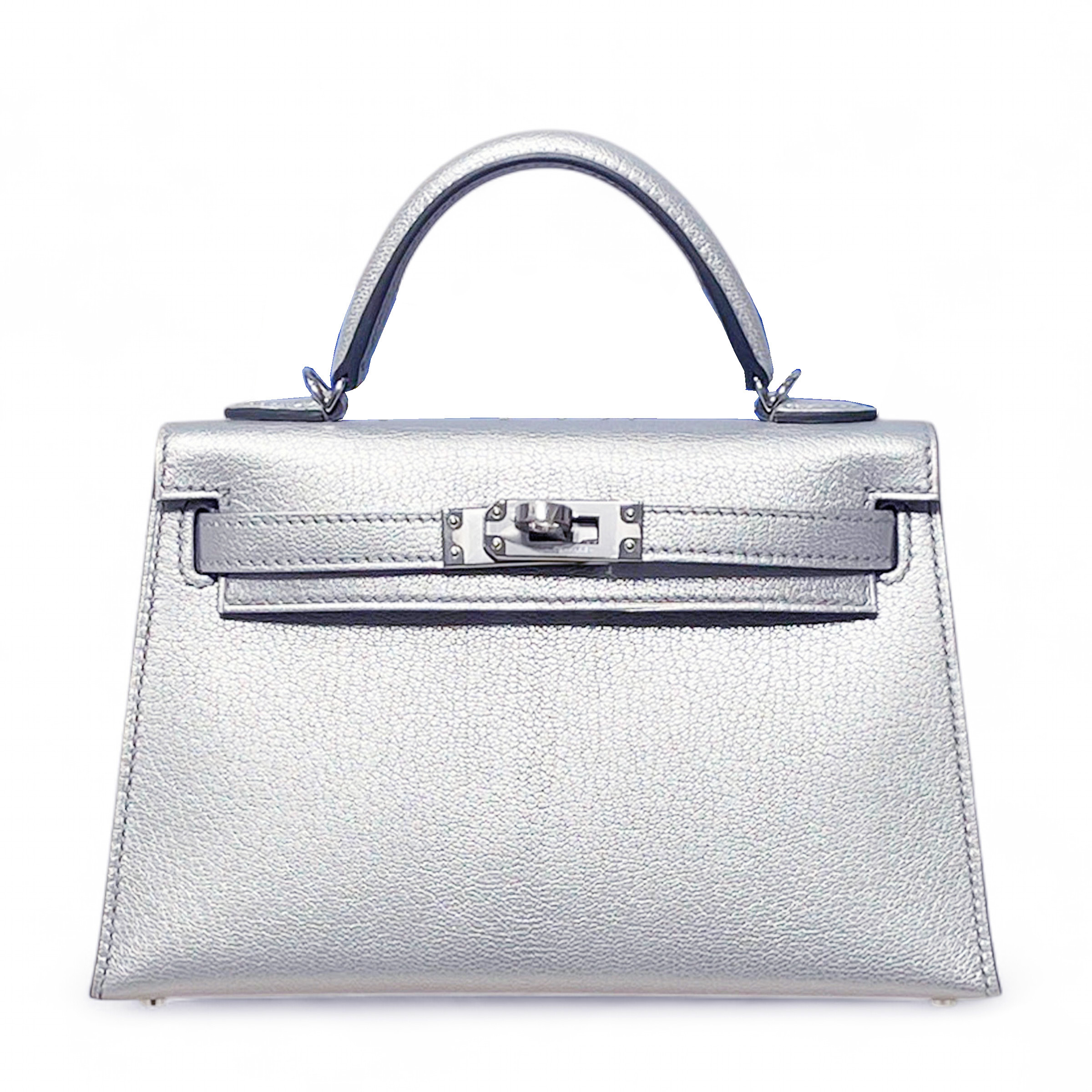 ランク NS 未使用品 HERMÈS エルメス ミニケリー2 アルジャン (05