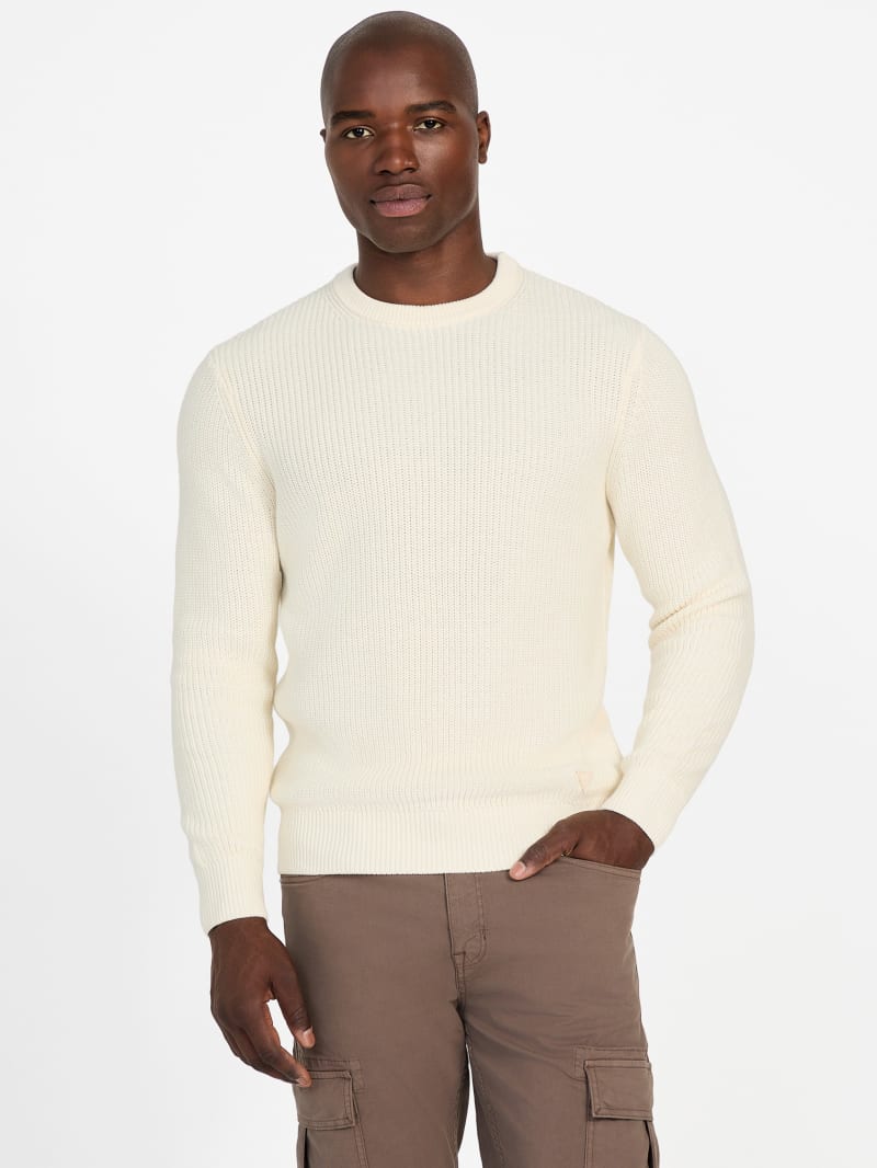 GUESS® Herbie Ribbed Washed Sweater