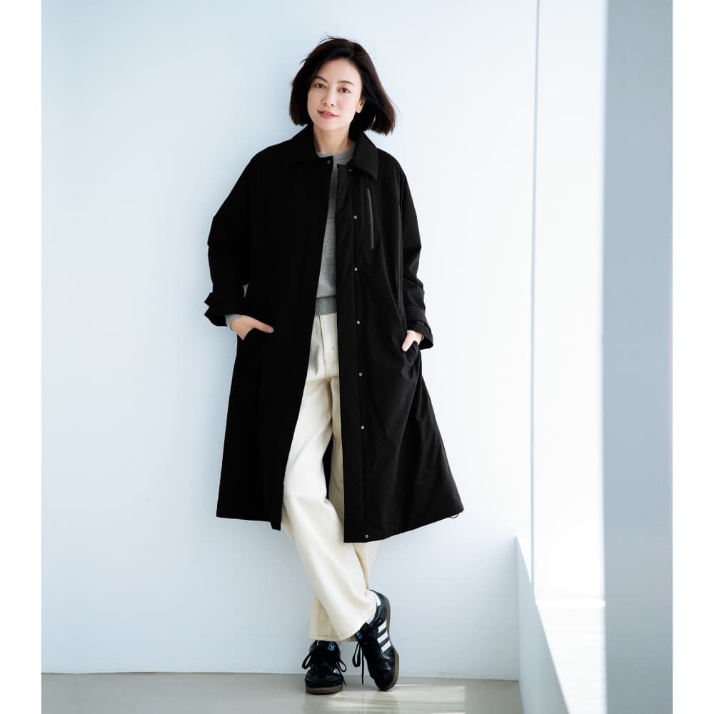 MIZUNO ブレスサーモ パデットバルマカンコート 通販 - ディノス