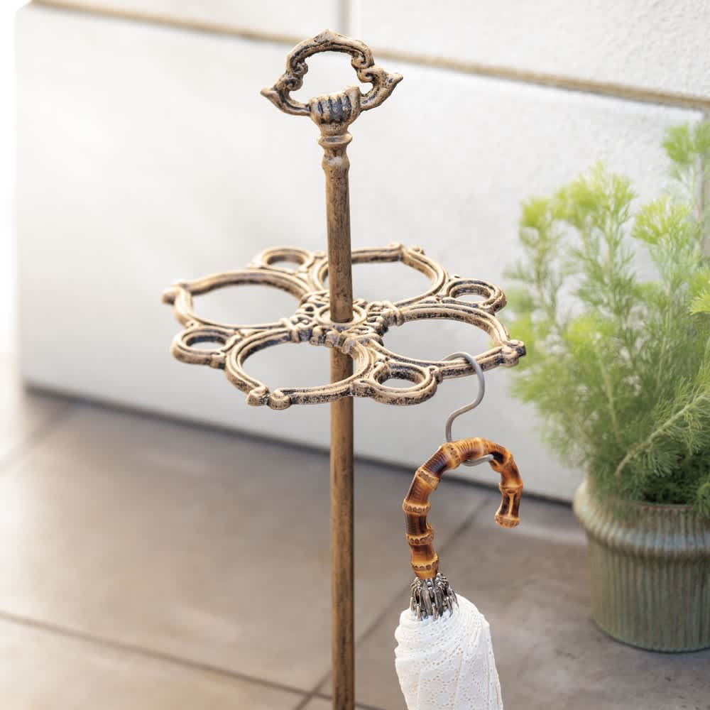 アンティーク調鋳物傘立て 通販 - ディノス