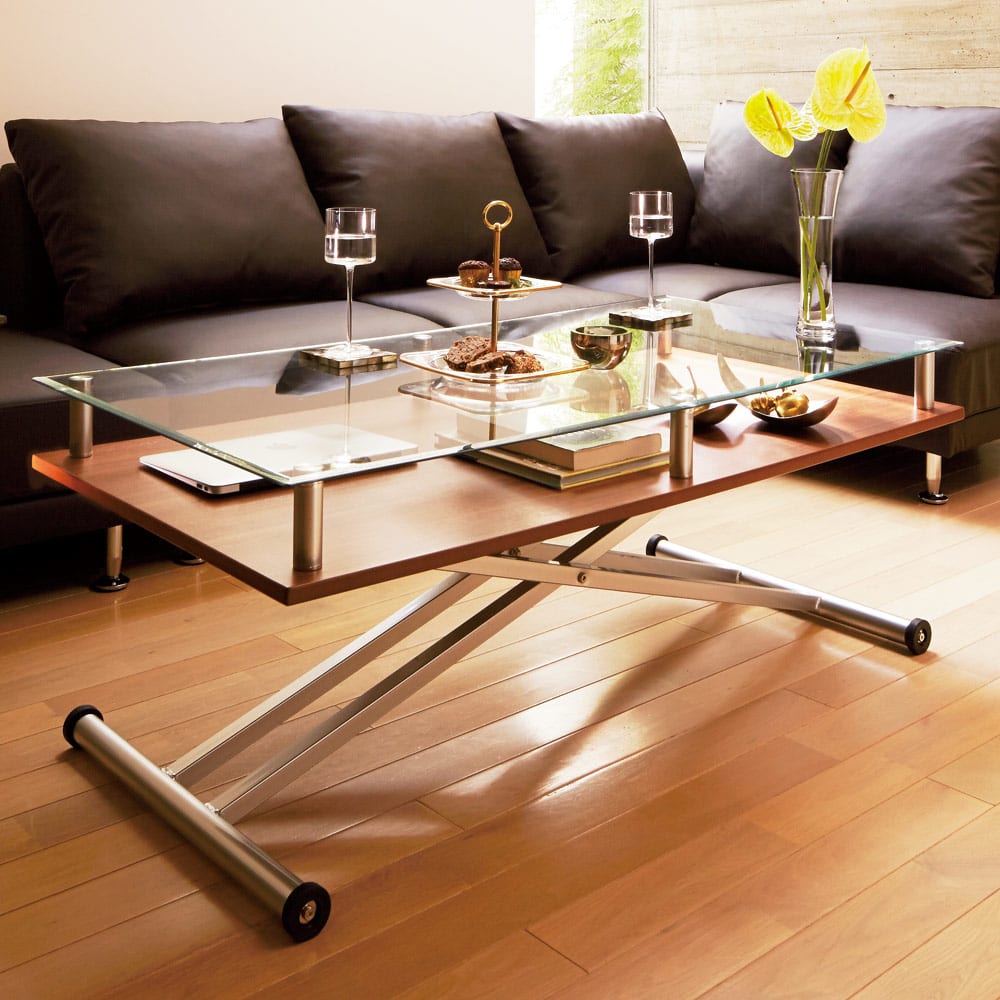 新品家具レンタル「フレクト」｜サイズ調節できるテーブル｜通販