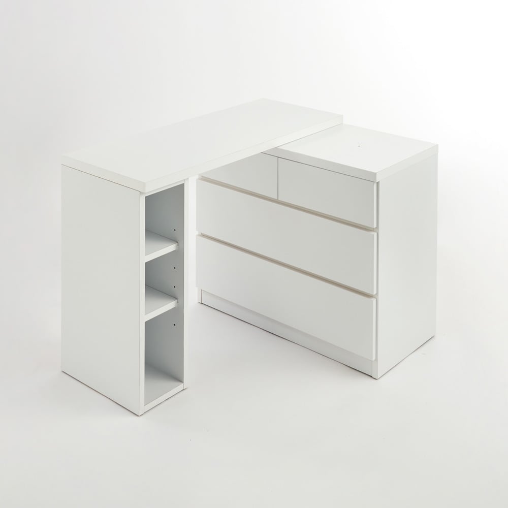 伸長天板付きチェスト 幅101cm～141cm奥行40cm高さ70.5cm 通販 - ディノス