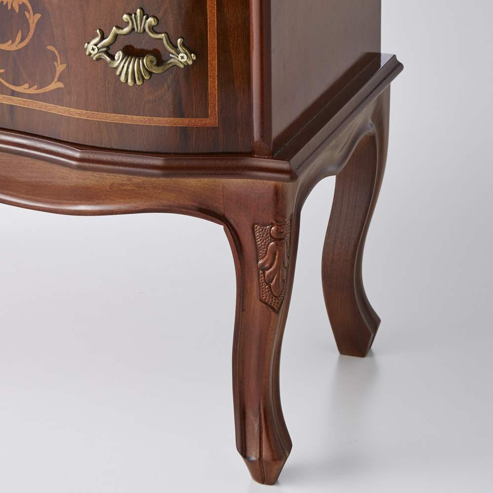 イタリア製 猫脚 象がんシリーズ キャビネット 幅87cm 通販 - ディノス