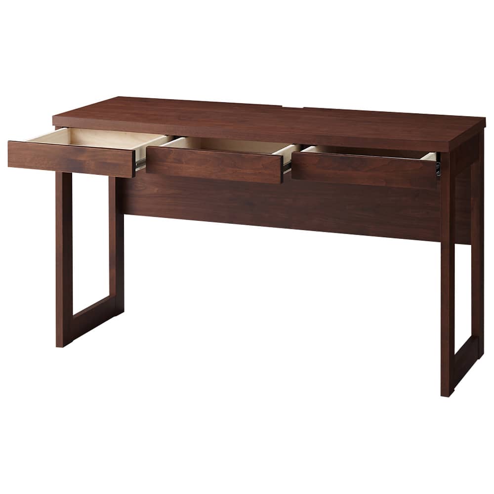 アルダー天然木 アールデザインデスクシリーズ デスク・幅120.5cm 通販