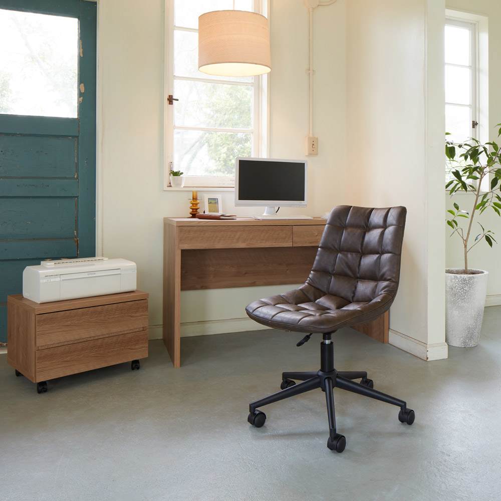 天然木調 配線すっきりデスクシリーズ デスク・幅150奥行45cm 通販