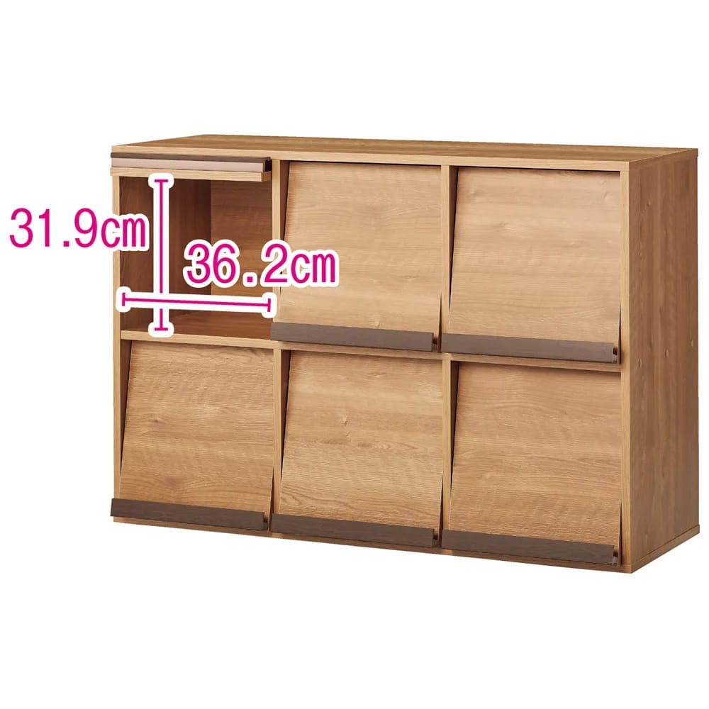 積み重ねOK！マガレコ ディスプレイラック 2列2段・幅78cm 通販 - ディノス