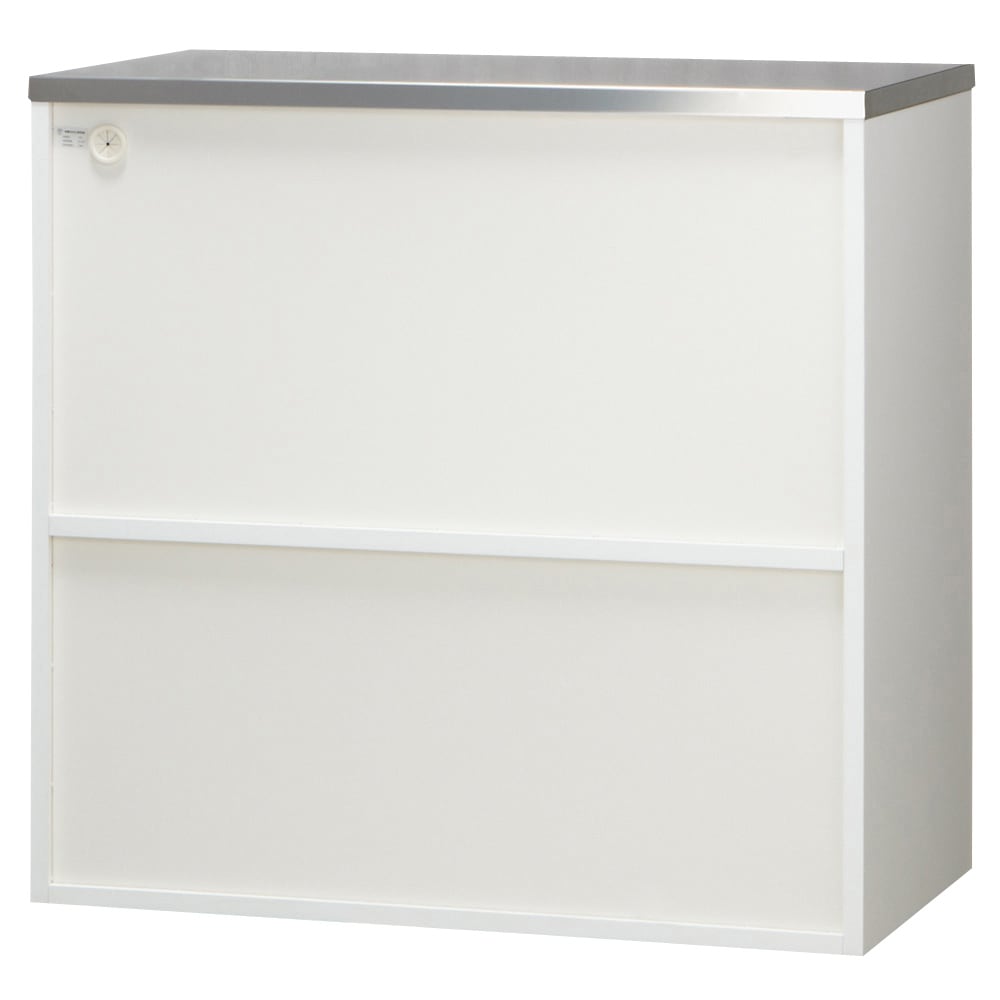 収納物を考えたキッチンカウンター ロータイプ（高さ85cm） 幅117.5cm